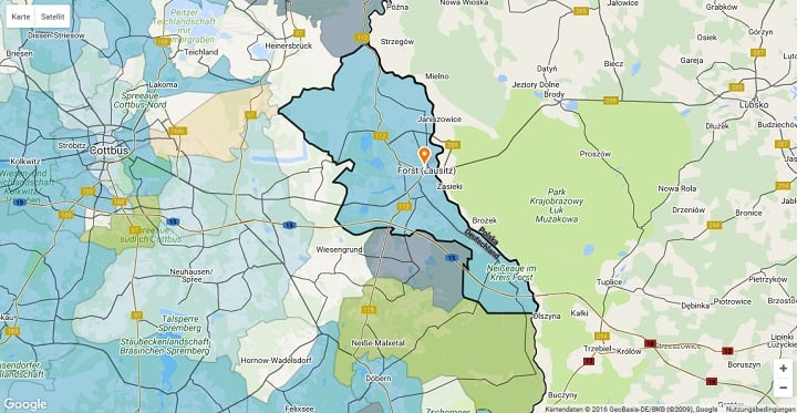 Mietspiegel Forst (Lausitz) 2024