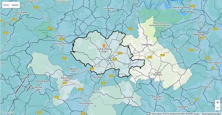 Mietspiegel Frankenberg (Eder) 2025
