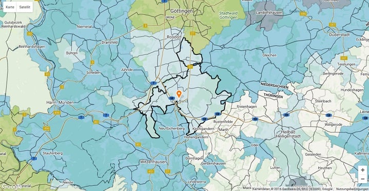 Mietspiegel Friedland 2022