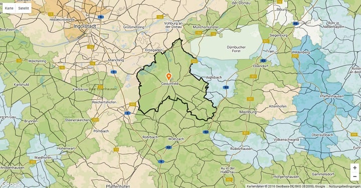 Mietspiegel Geisenfeld 2025