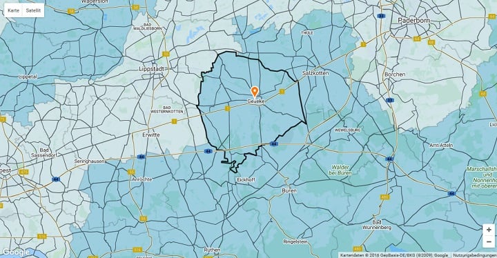 Mietspiegel Geseke 2025