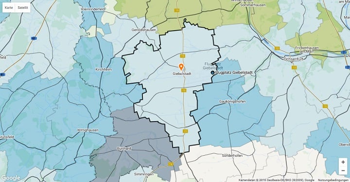 Mietspiegel Giebelstadt 2021