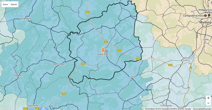 Mietspiegel Gladenbach 2023