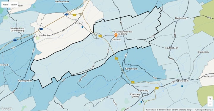 Mietspiegel Göllheim 2025