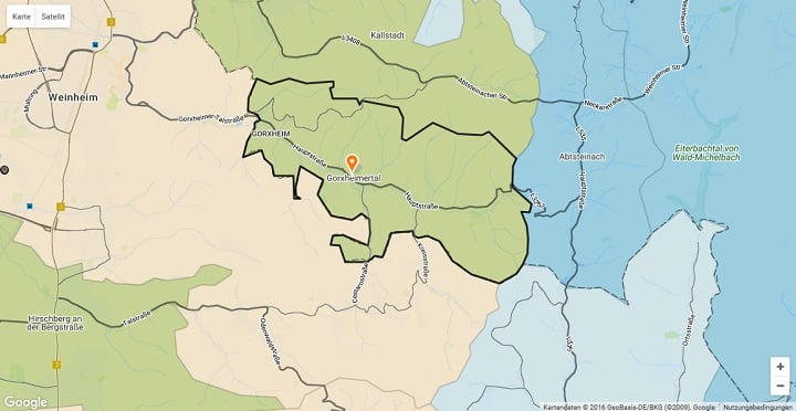 Mietspiegel Gorxheimertal 2025