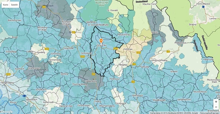 Mietspiegel Grafenau 2025
