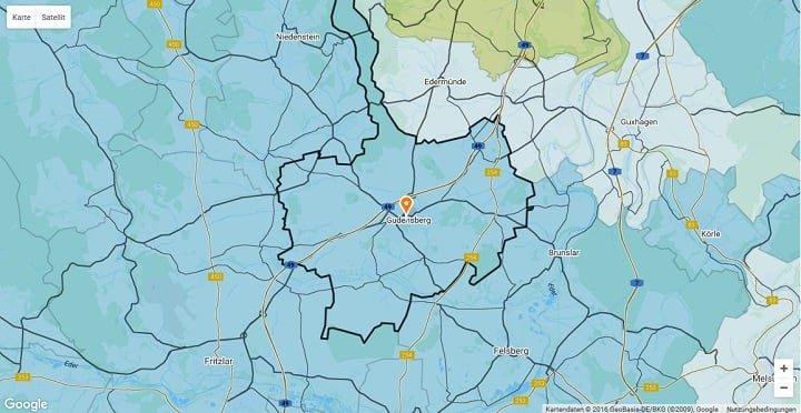 Mietspiegel Gudensberg 2024