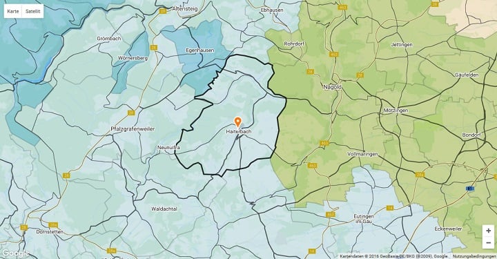 Mietspiegel Haiterbach 2025