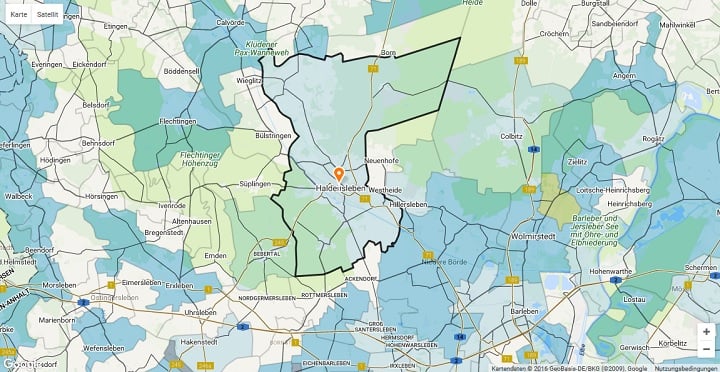 Mietspiegel Haldensleben 2023