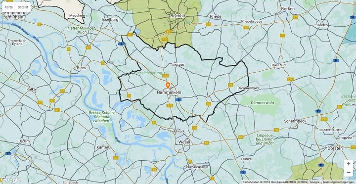 Mietspiegel Hamminkeln 2025