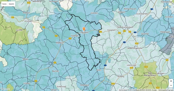 Mietspiegel Hardheim 2022