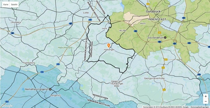 Mietspiegel Hasbergen 2022