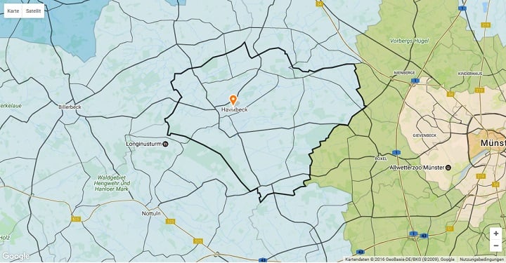 Mietspiegel Havixbeck 2024