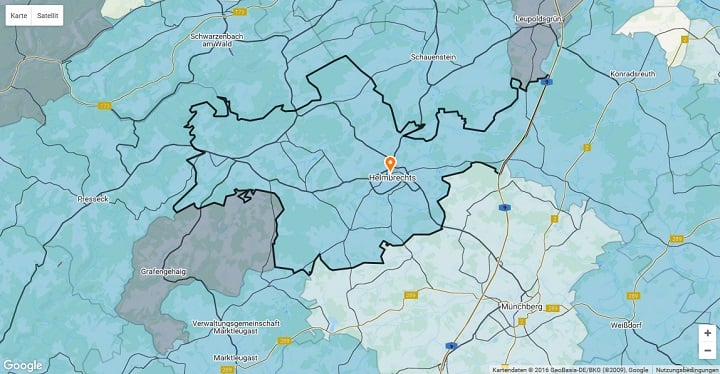 Mietspiegel Helmbrechts 2025