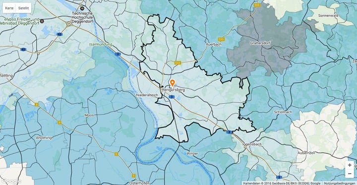 Mietspiegel Hengersberg 2024