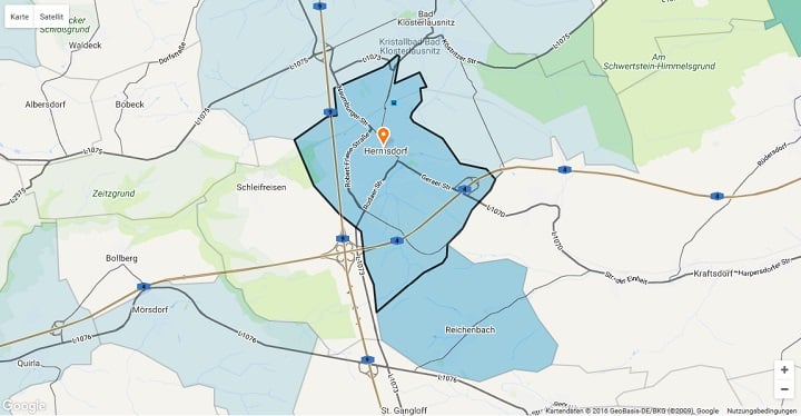 Mietspiegel Hermsdorf 2025