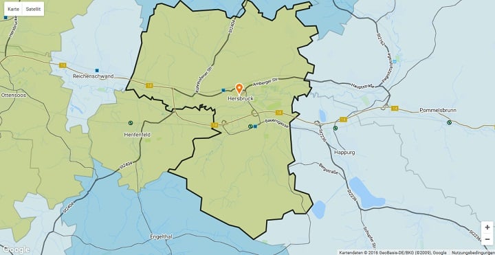 Mietspiegel Hersbruck 2025