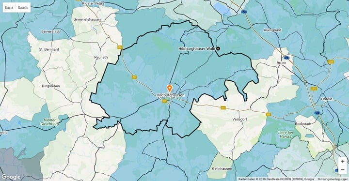 Mietspiegel Hildburghausen 2025