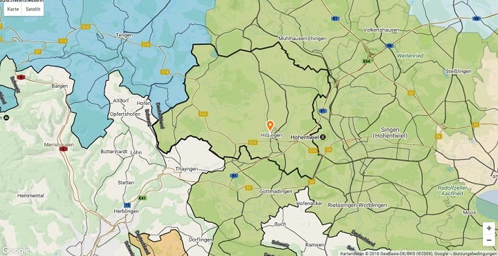 Mietspiegel Hilzingen 2025