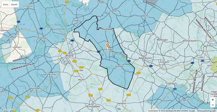 Mietspiegel Hörstel 2024