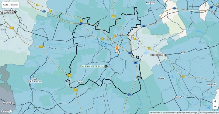 Mietspiegel Holle 2025