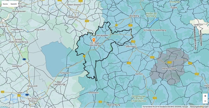 Mietspiegel Horn-Bad Meinberg 2025