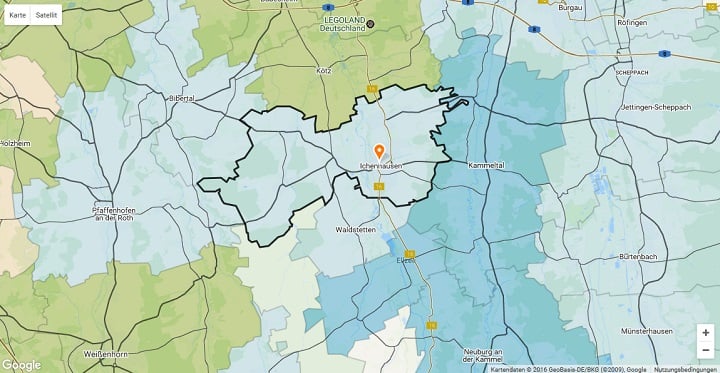 Mietspiegel Ichenhausen 2024