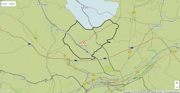 Mietspiegel Ispringen 2022