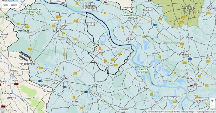 Mietspiegel Kalkar 2025