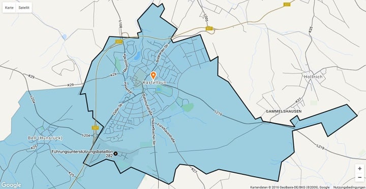 Mietspiegel Kastellaun 2024