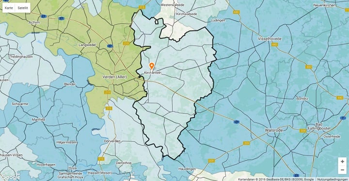 Mietspiegel Kirchlinteln 2025
