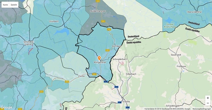 Mietspiegel Klingenthal 2024