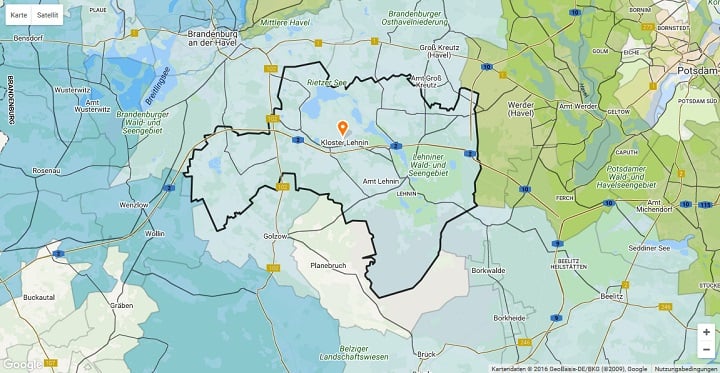Mietspiegel Kloster Lehnin 2025