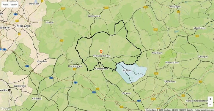 Mietspiegel Königsbach-Stein 2023