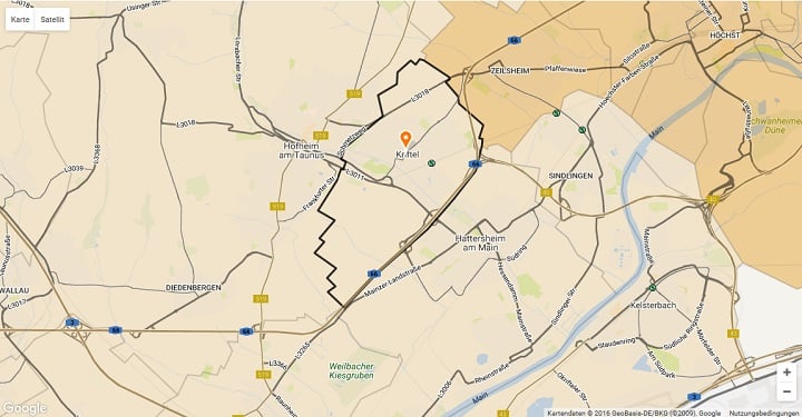 Mietspiegel Kriftel 2025