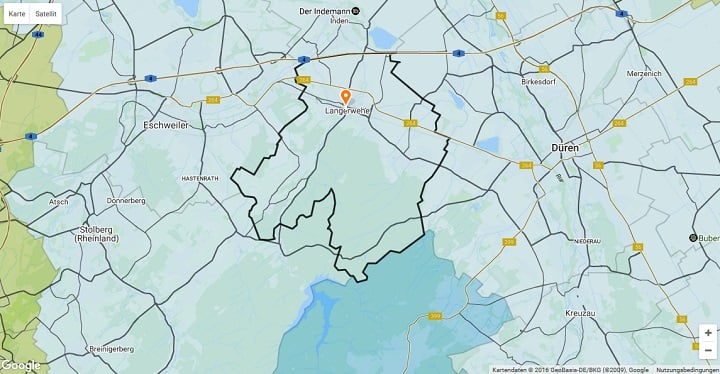 Mietspiegel Langerwehe 2025