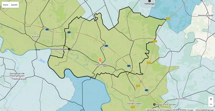 Mietspiegel Langwedel 2025