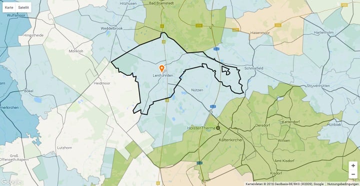 Mietspiegel Lentföhrden 2021