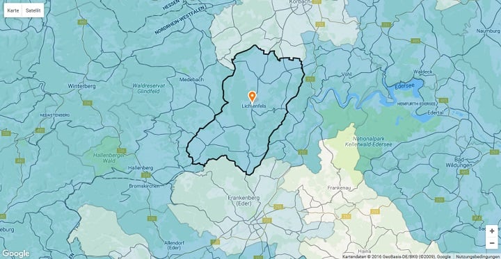 Mietspiegel Lichtenfels (Hessen) 2025