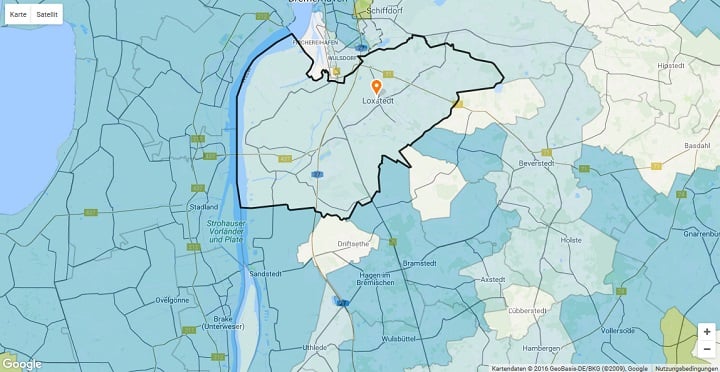 Mietspiegel Loxstedt 2024