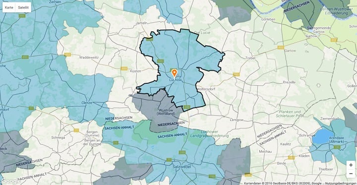 Mietspiegel Lüchow (Wendland) 2024