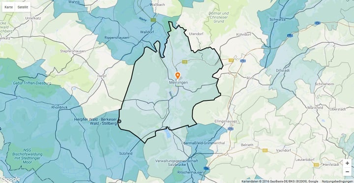 Mietspiegel Meiningen 2023