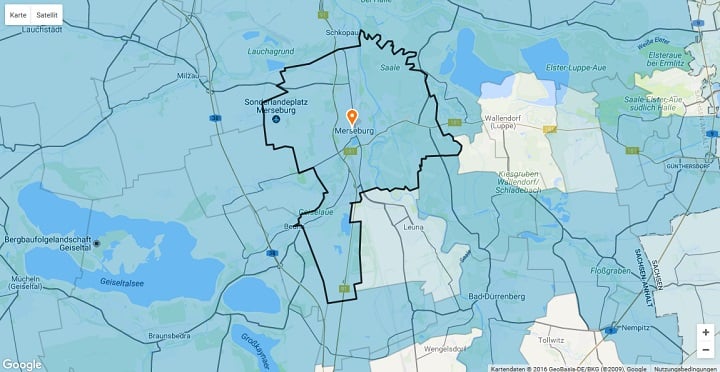 Mietspiegel Merseburg 2025