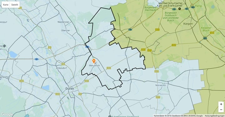 Mietspiegel Merzenich 2025