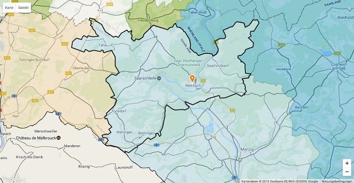 Mietspiegel Mettlach 2024