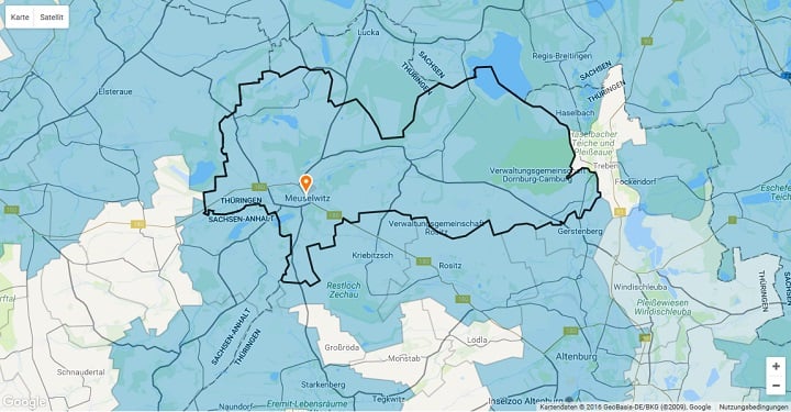 Mietspiegel Meuselwitz 2024