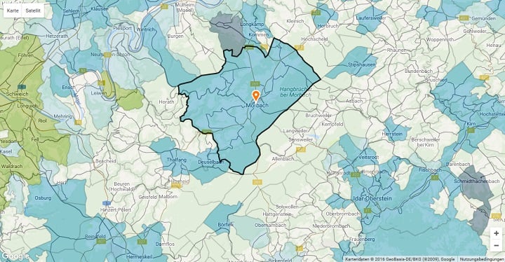 Mietspiegel Morbach 2025
