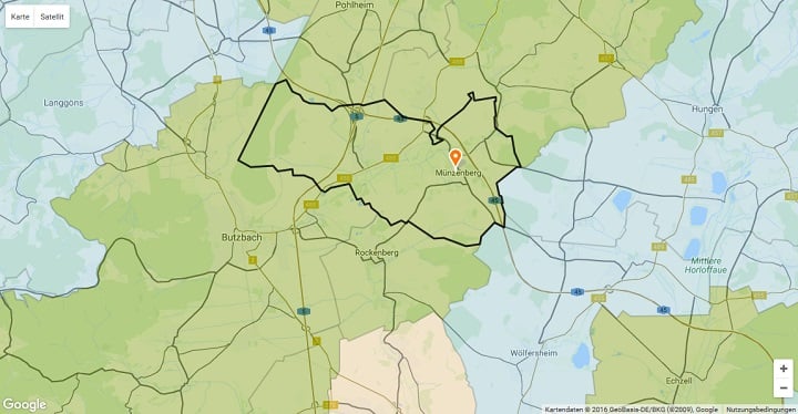 Mietspiegel Münzenberg 2025
