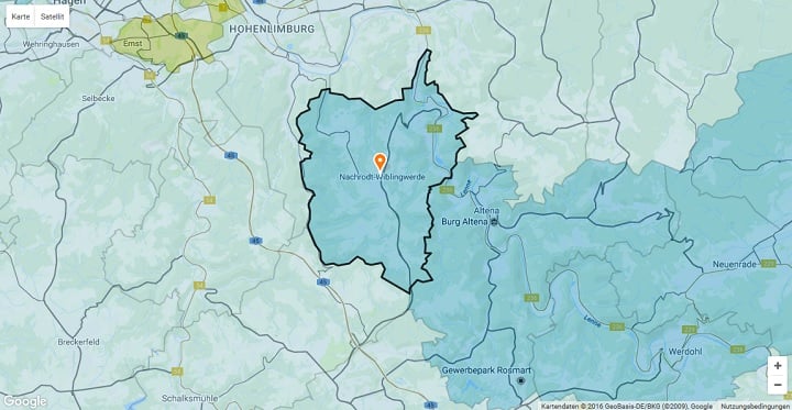 Mietspiegel Nachrodt-Wiblingwerde 2025