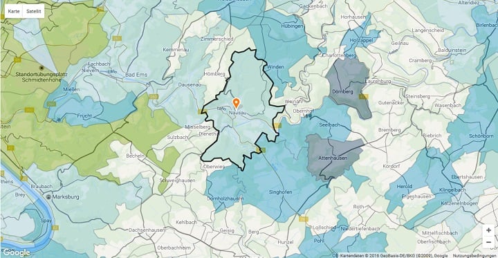 Mietspiegel Nassau 2023